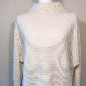 Vince white sweater 73%wool +27%cashmere